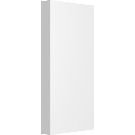 Ekena Millwork Standard Foster Plinth Block with Square Edge, 5"W x 10"H x 1"P PBP050X100X100FOS00